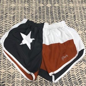 Tyler running  shorts UT